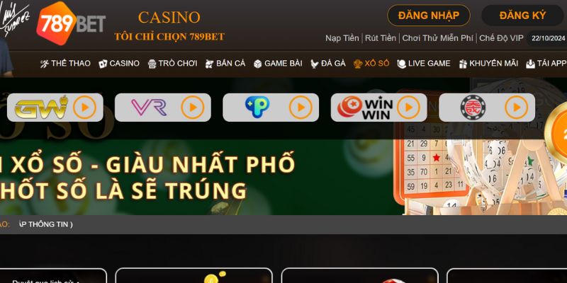 Tìm hiểu thông tin về trang xổ số 789BET uy tín